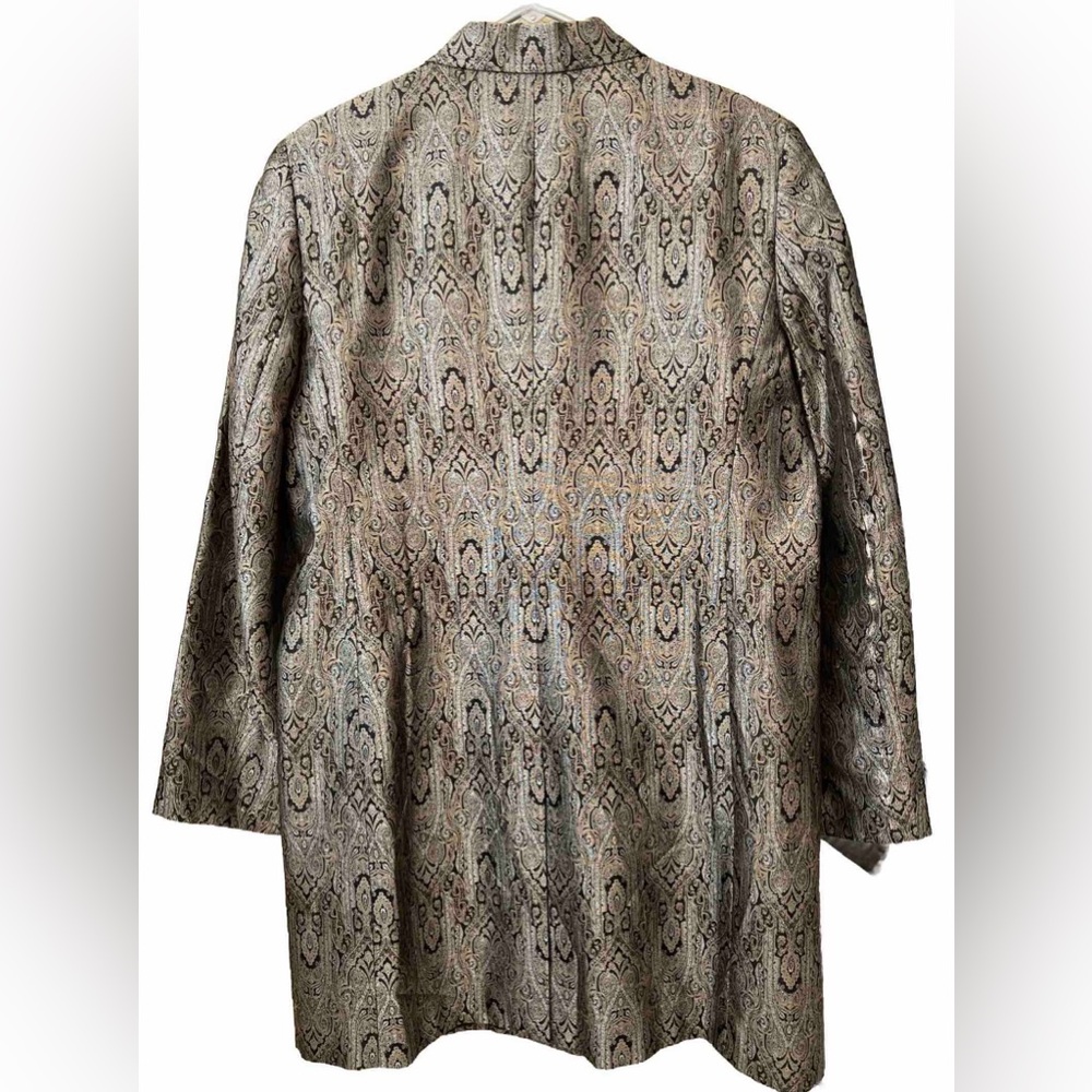 Amanda Smith Jacket Lightweight Size 16 White Bla… - image 8